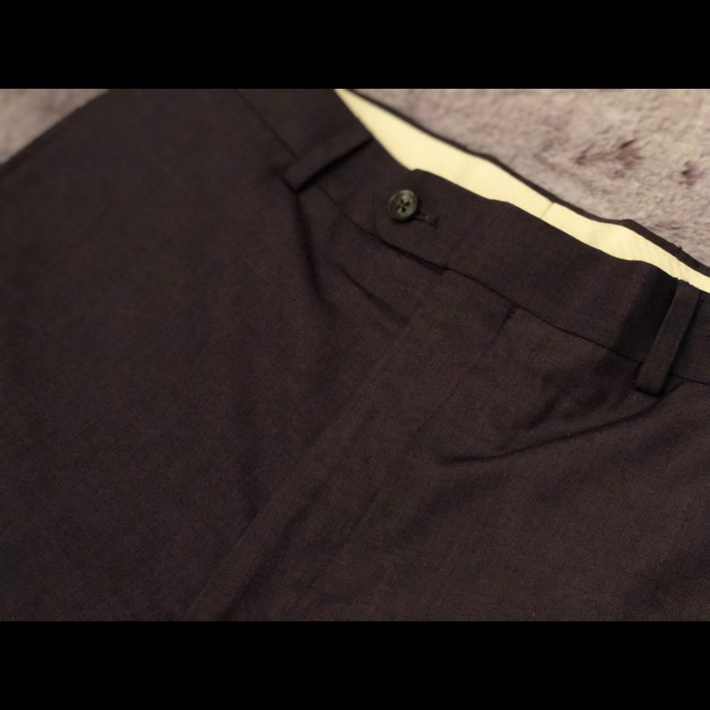 Joseph & Feiss men’s gray dress pants size 32x34 - Picture 9 of 11